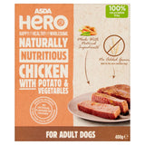 Asda Hero Naturally Nutritious Chicken with Potato & Vegetables for Adult Dogs