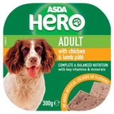 ASDA Hero with Chicken & Lamb Adult Dog Food Tray