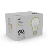 ASDA LED Classic 60W Large Screw Lightbulb 6PK