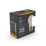 ASDA LED Filament Round 25W Large Bayonet Clear Lightbulb