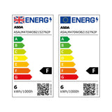 ASDA LED Round 40W Large Bayonet Lightbulb