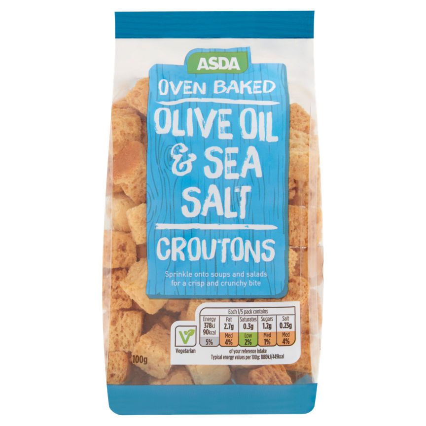 ASDA Lightly Sea Salted Croutons