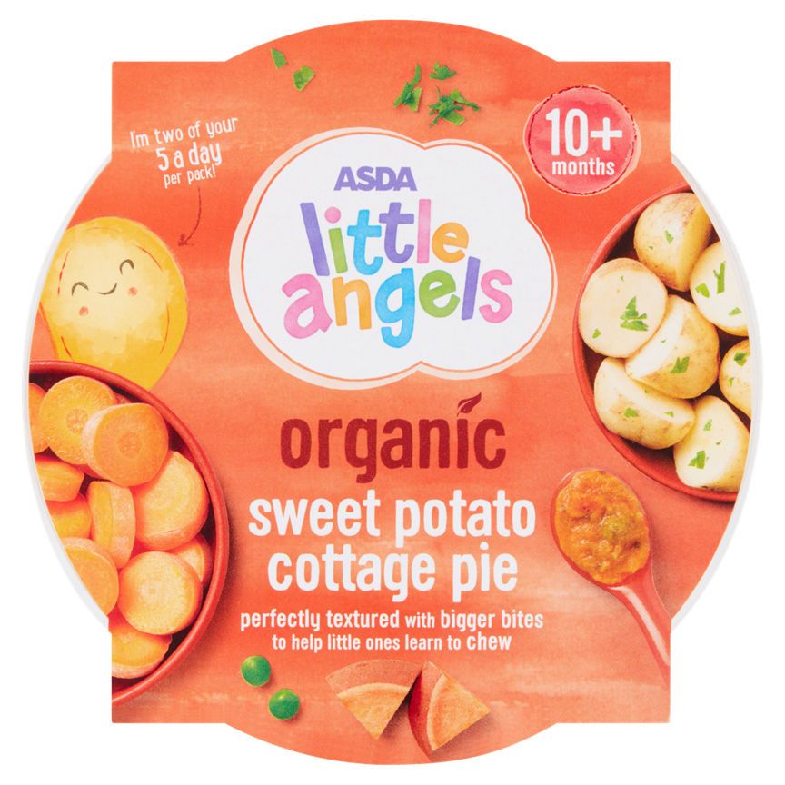 ASDA Little Angels Organic Sweet Potato Cottage Pie 10+ Months