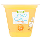 ASDA Low Cal Orange Flavour Jelly Pot