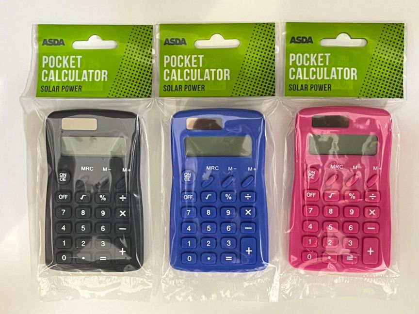 ASDA Mini Calculator