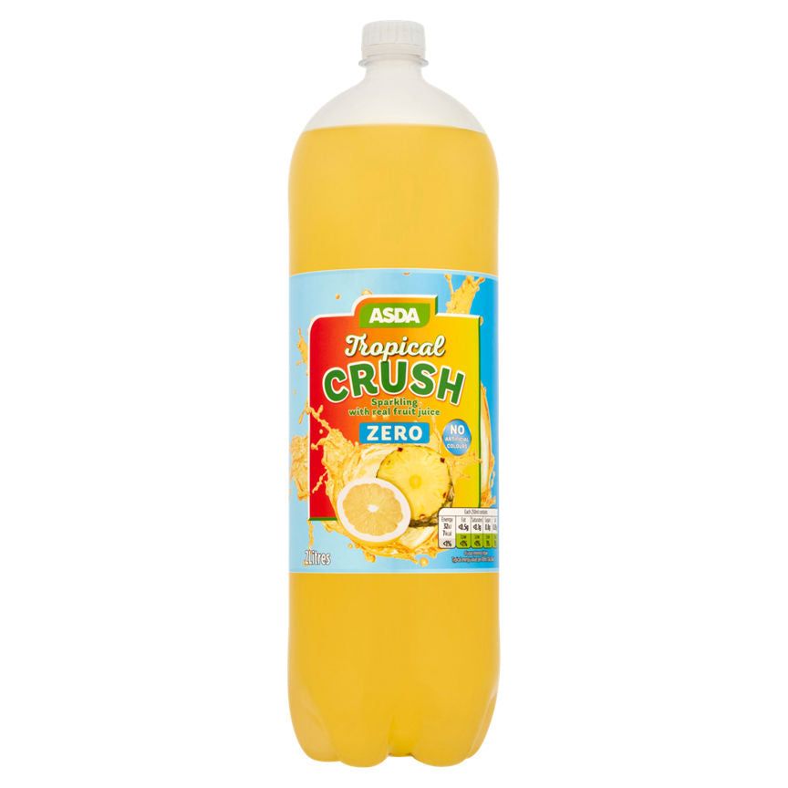 ASDA No Added Sugar Zero Tropical Crush