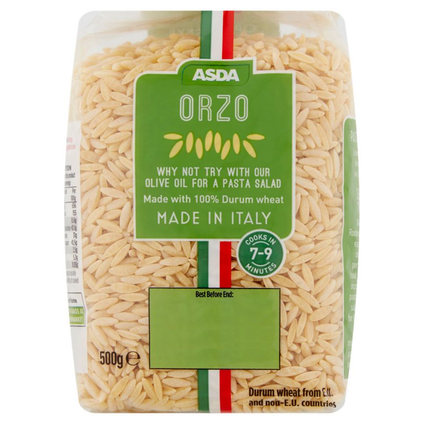 ASDA Orzo Pasta