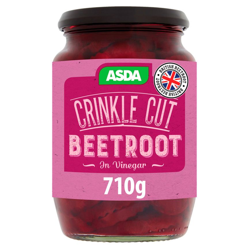 ASDA Pickled Crinkle Cut Beetroot