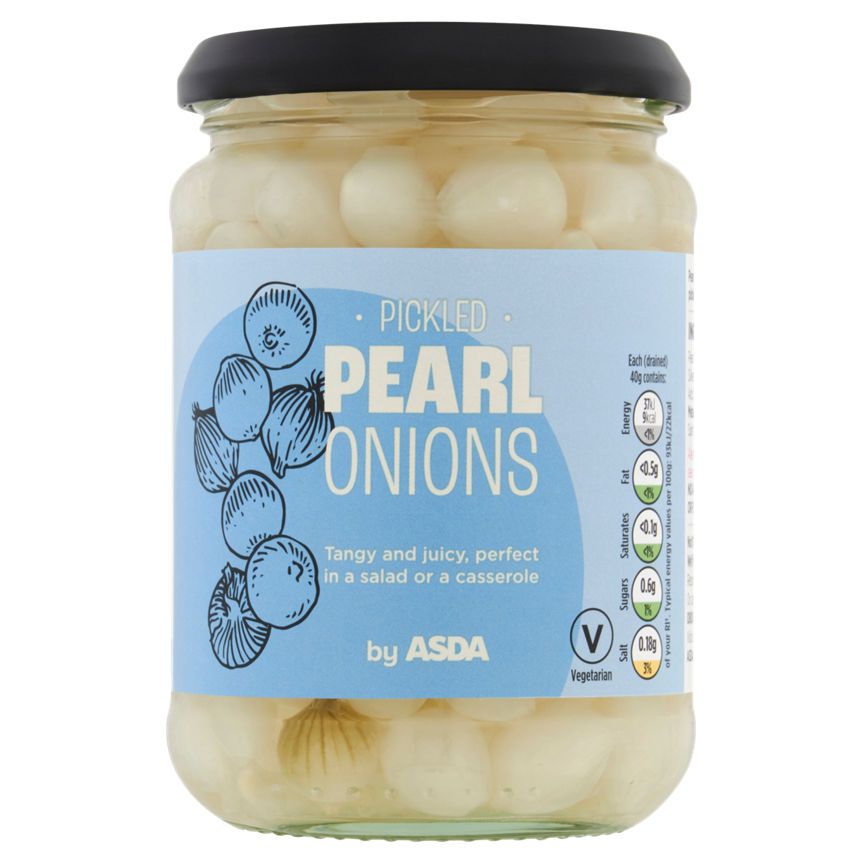 ASDA Pickled Pearl Onions 340g