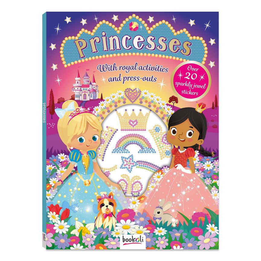 ASDA Princess gem cutout book