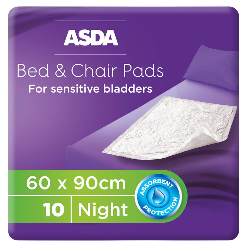 ASDA Protect Incontinence Bed Mats 60 x 90cm