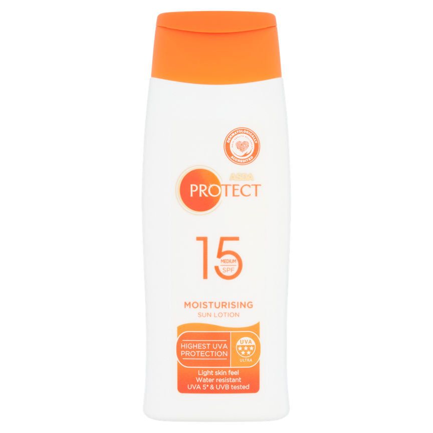 ASDA Protect Moisturising Sun Lotion Medium SPF 15