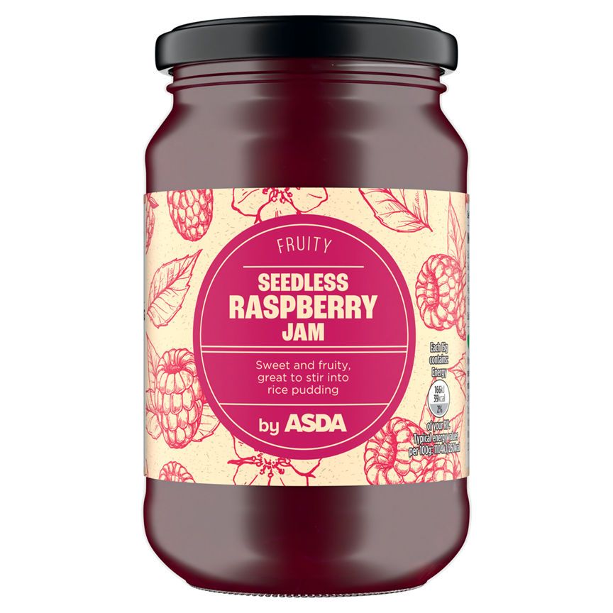 ASDA Seedless Raspberry Jam 454g