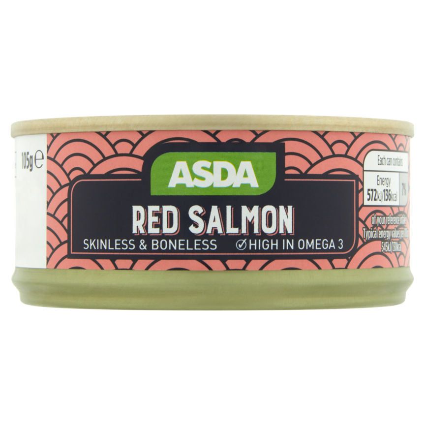 ASDA Skinless & Boneless Red Salmon