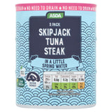 ASDA Skipjack Tuna Steaks in A Little Spring Water