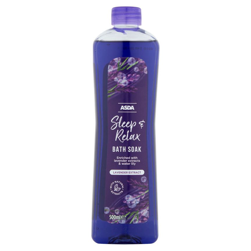 ASDA Sleep & Relax Bath Soak Lavender Extract