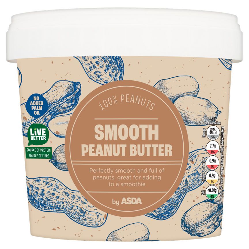 ASDA Smooth Peanut Butter 1kg