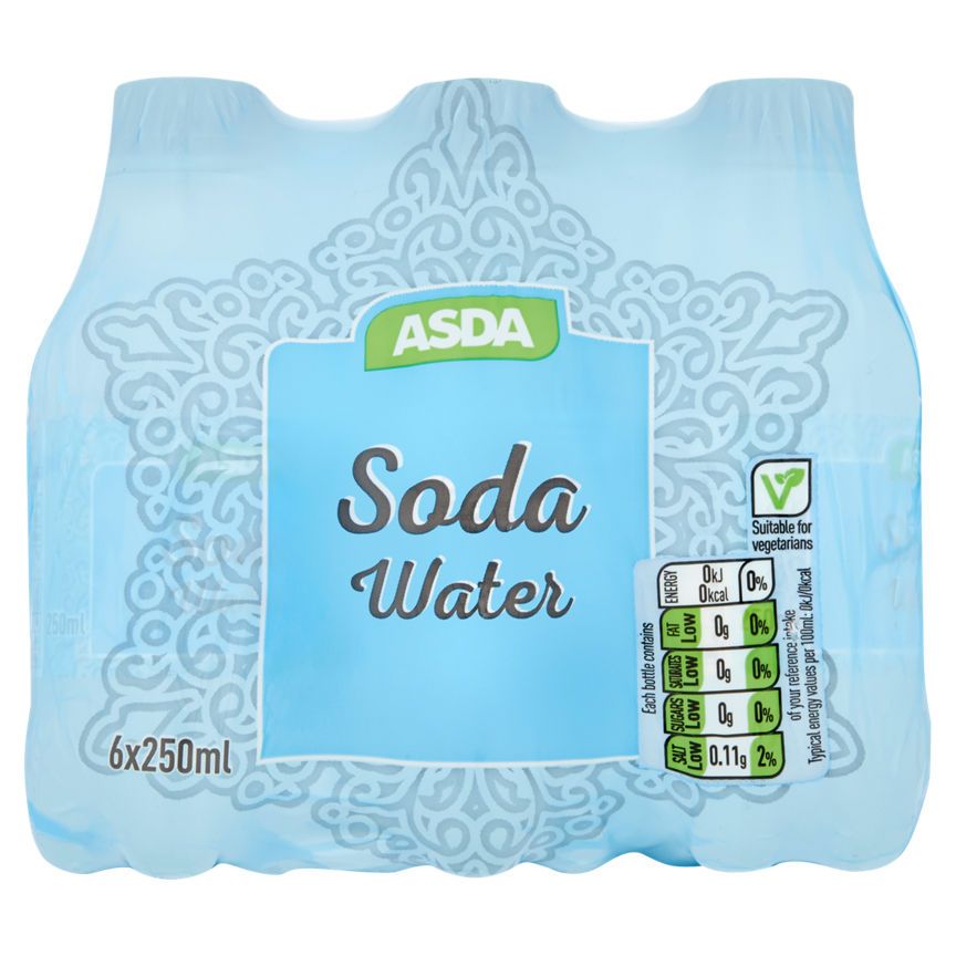 ASDA Soda Water Bottles