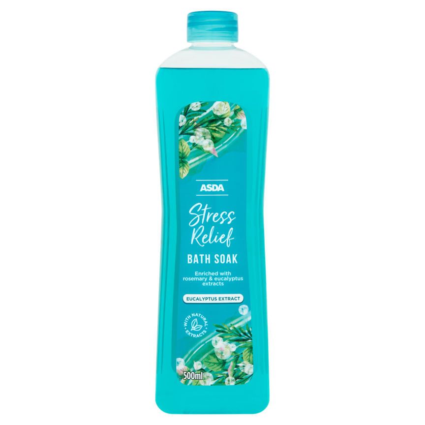 ASDA Stress Relief Bath Soak Eucalyptus Extract