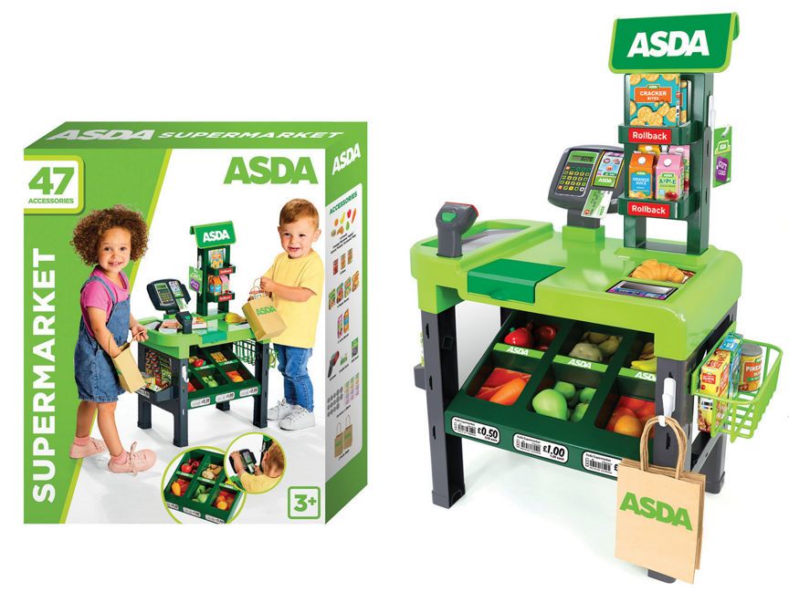 ASDA Supermarket (47 Accessories - Age 3+ Years)