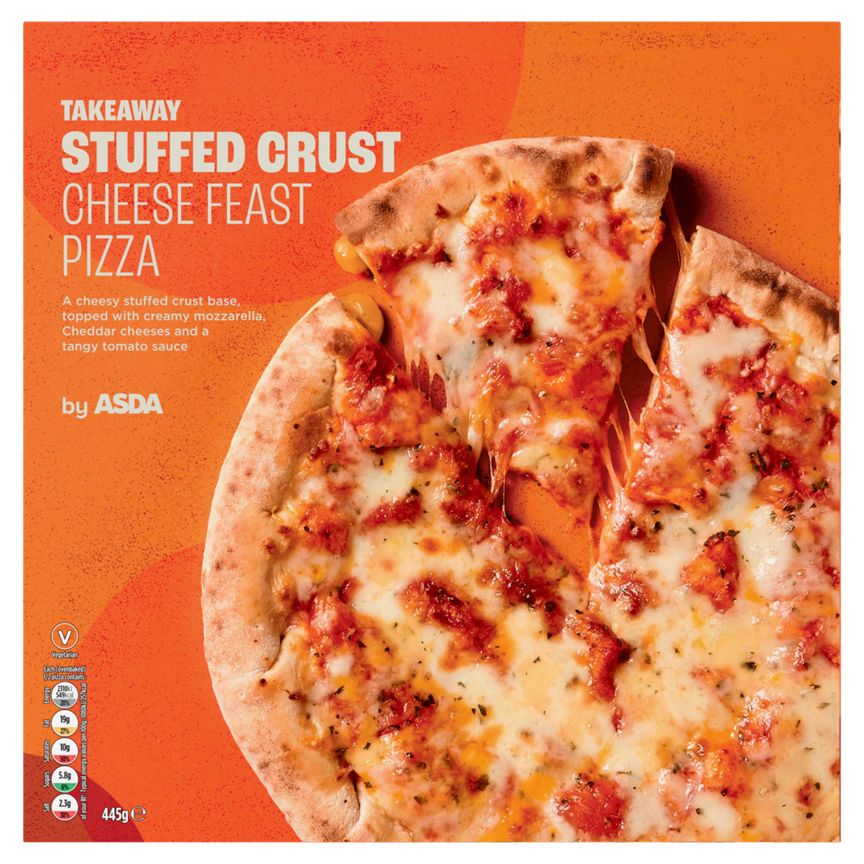 ASDA Takeaway Stuffed Crust Cheese Feast Pizza