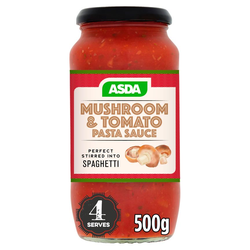 ASDA Tomato & Mushroom Pasta Sauce