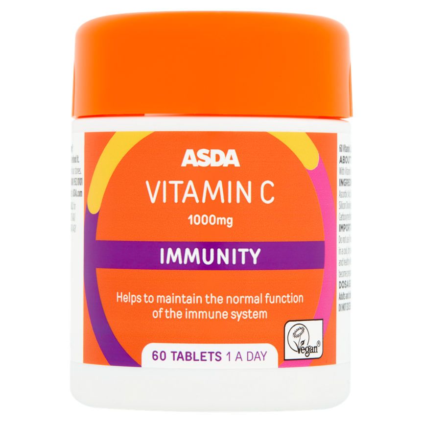 ASDA Vitamin C 1000mg Immunity Tablets