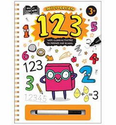 ASDA Wipe Clean 123 Activity Book