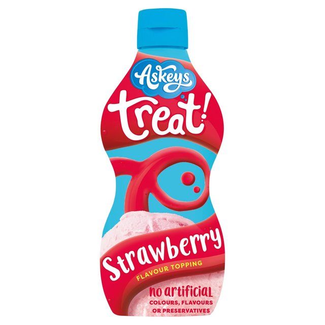 Askeys Treat Strawberry Flavour Sauce