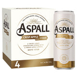 Aspall Crisp Apple Cyder 4 x 330ml