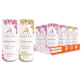 Aspire Mango Lemonade and Raspberry, 12 x 330ml