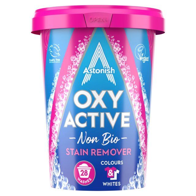 Astonish Oxy Active Non Bio Stain Remover   625g