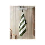 At Home with Stacey Solomon Green Reversible Stripe Beach Towel