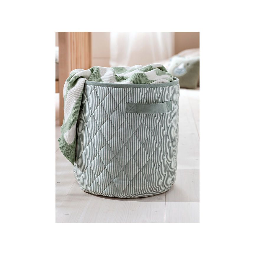 At Home with Stacey Solomon Green Storage Basket - McGrocer
