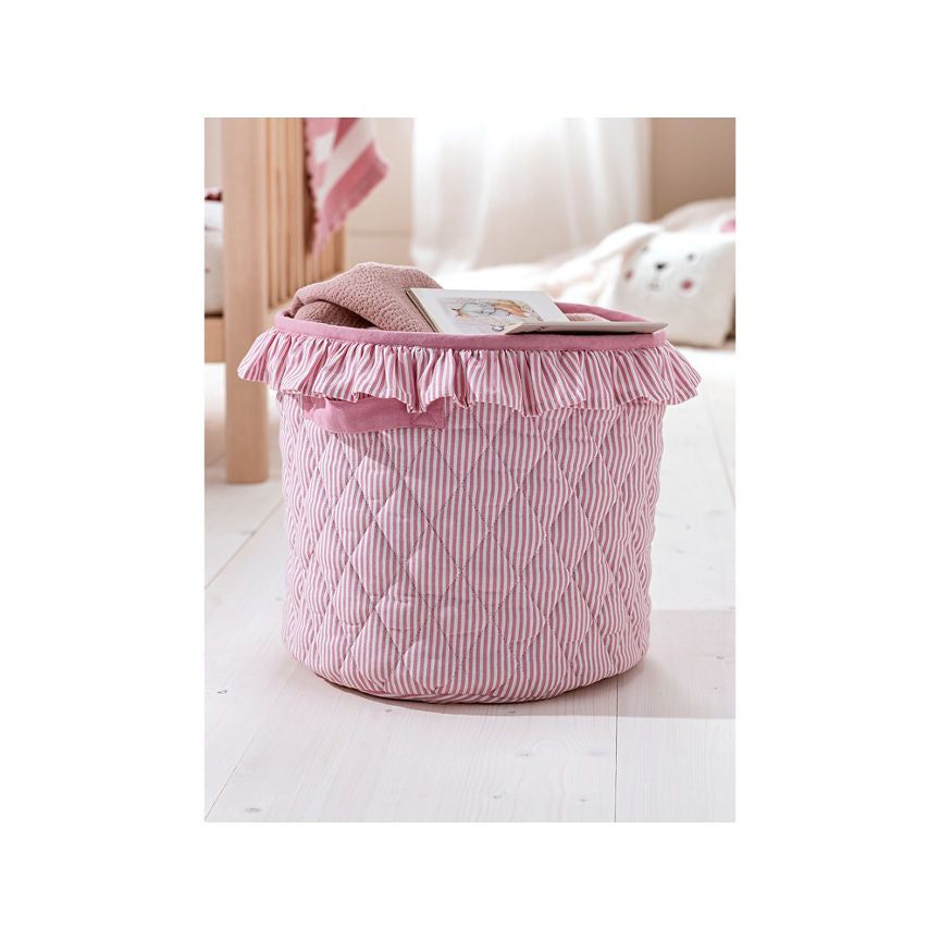 At Home with Stacey Solomon Pink Storage Basket