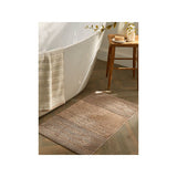 At Home with Stacey Solomon Taupe Cut Loop Stripe Bath Mat