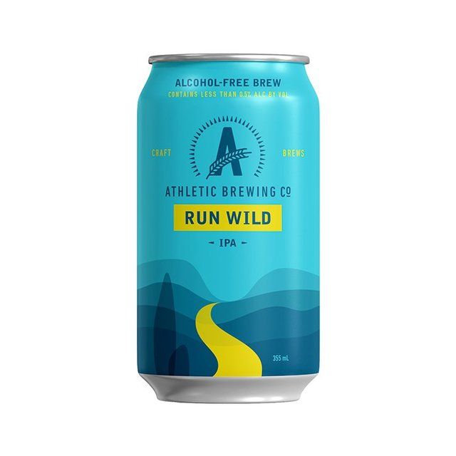 Athletic Brewing Co Run Wild IPA (Alcohol Free)