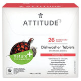 Attitude Dishwasher Soluble Eco-Pouches   26 per pack