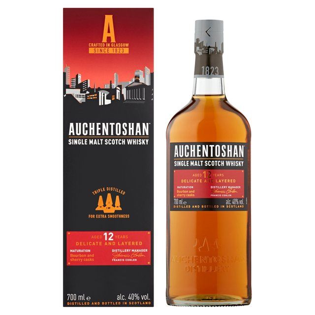 Auchentoshan 12 Year Old Single Malt Scotch Whisky