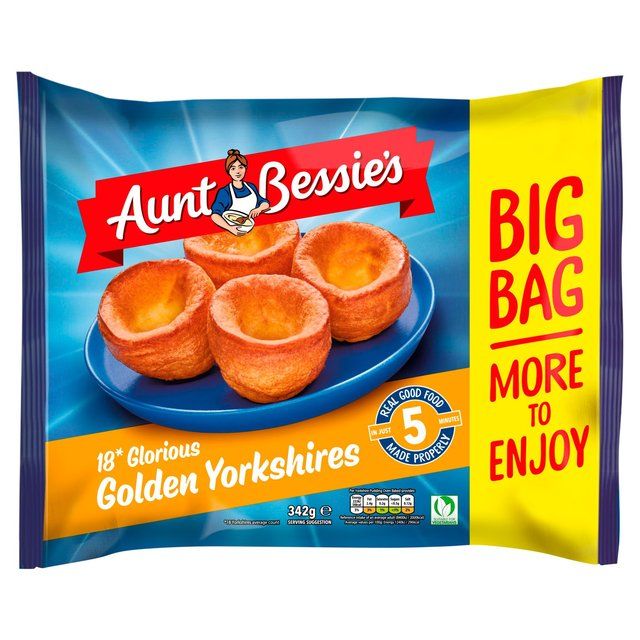 Aunt Bessie's 18 Glorious Golden Yorkshire Puddings