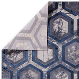 Aurora Hexagon Rug, in 2 Sizes