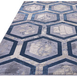 Aurora Hexagon Rug, in 2 Sizes