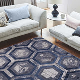 Aurora Hexagon Rug, in 2 Sizes