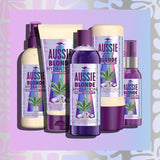 Aussie Blonde Hydration Purple Shampoo with Hemp for Blonde and Silver Hair   290ml