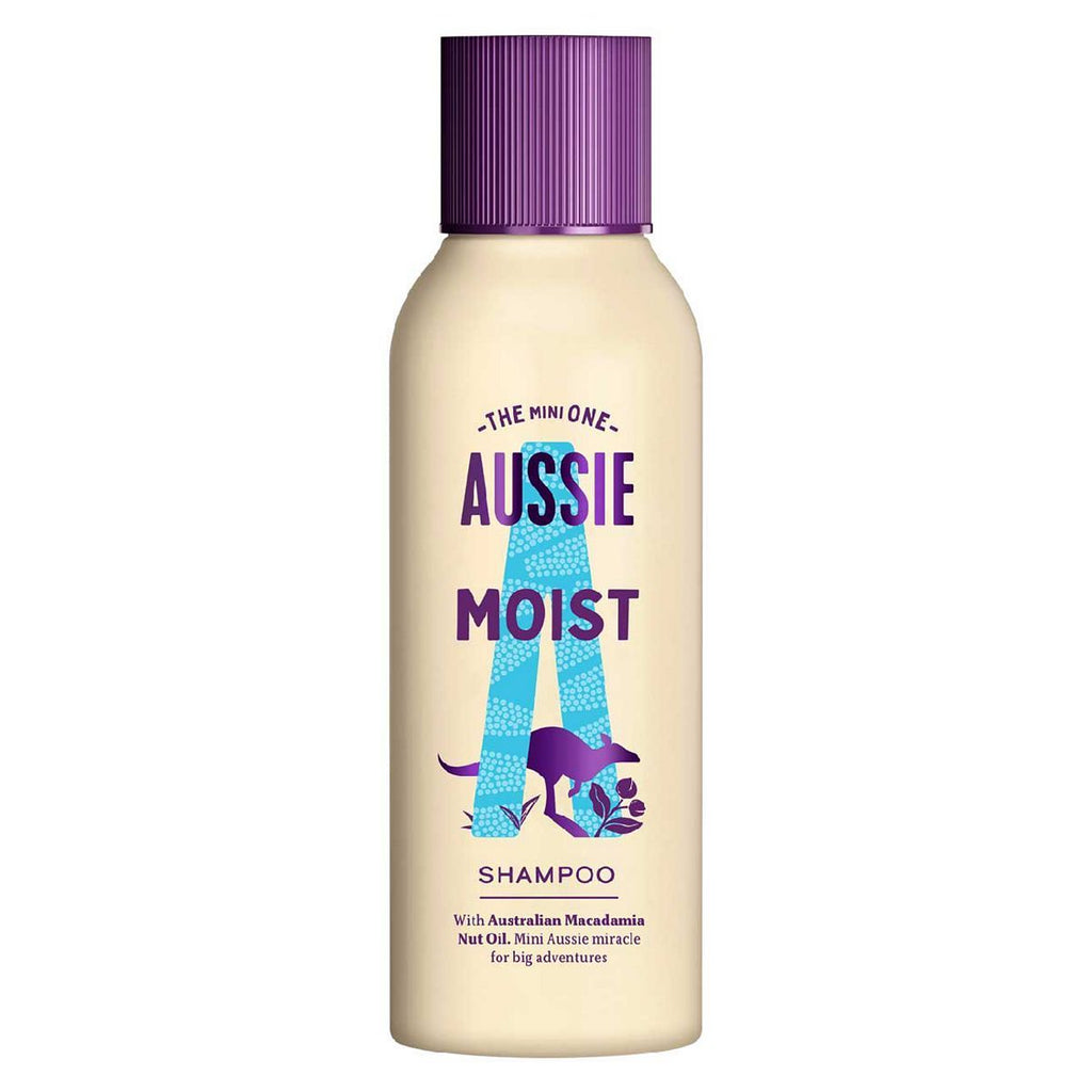 Aussie Miracle Moist Shampoo For Dry, Really Thirsty Hair 90ml