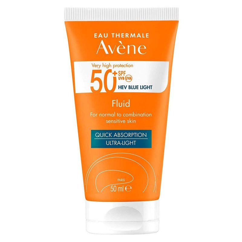 Avène Very High Protection Fluid SPF50+ Sun Cream for Sensitive Skin 50ml - McGrocer
