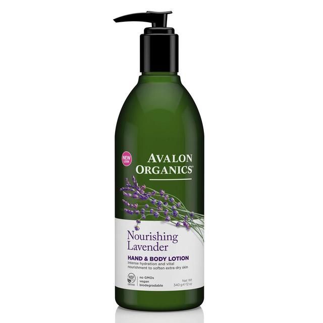 Avalon Organic Lavender Hand & Body Lotion Vegan   340g