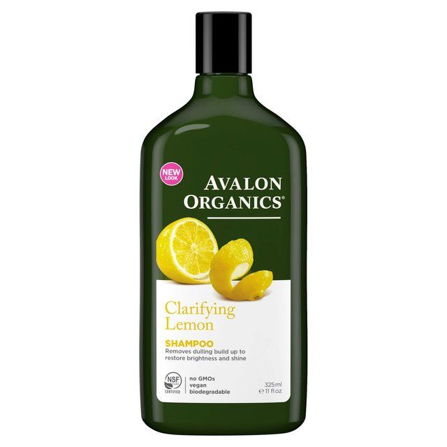 Avalon Organic Lemon Clarifying Shampoo Vegan   325ml