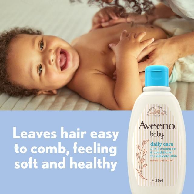 Aveeno Baby Daily Care 2-in-1 Shampoo & Conditioner   250ml