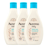 Aveeno Baby Hair & Body Wash, 3 x 400ml